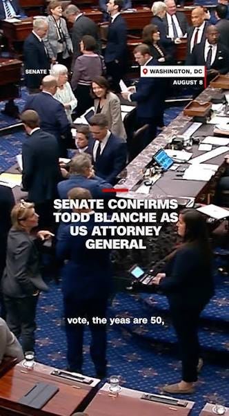Republican Senate Confirms Trump As Attorney General
