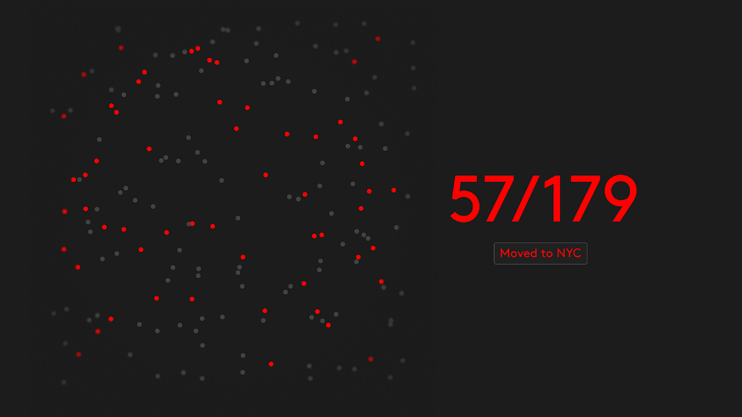57 of 179 employees who moved to geographies in the Lux AI portfolio have moved to NYC. 57 of 179 employees who moved to geographies in the Lux AI portfolio have moved to NYC.