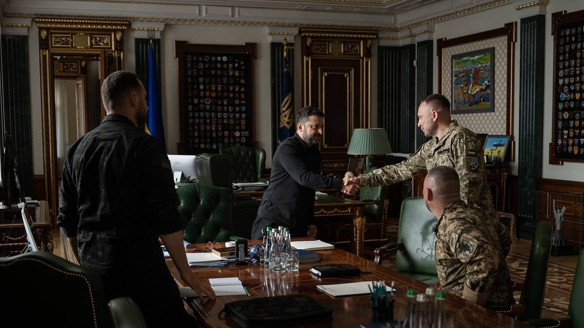 NEWSLASH: Zelenskyy dismisses army chief after public pressure