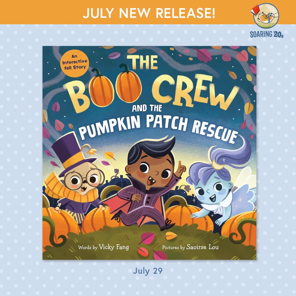 Cover of the Boo Crew and the Pumpkin Patch Rescue by Vicky Fang