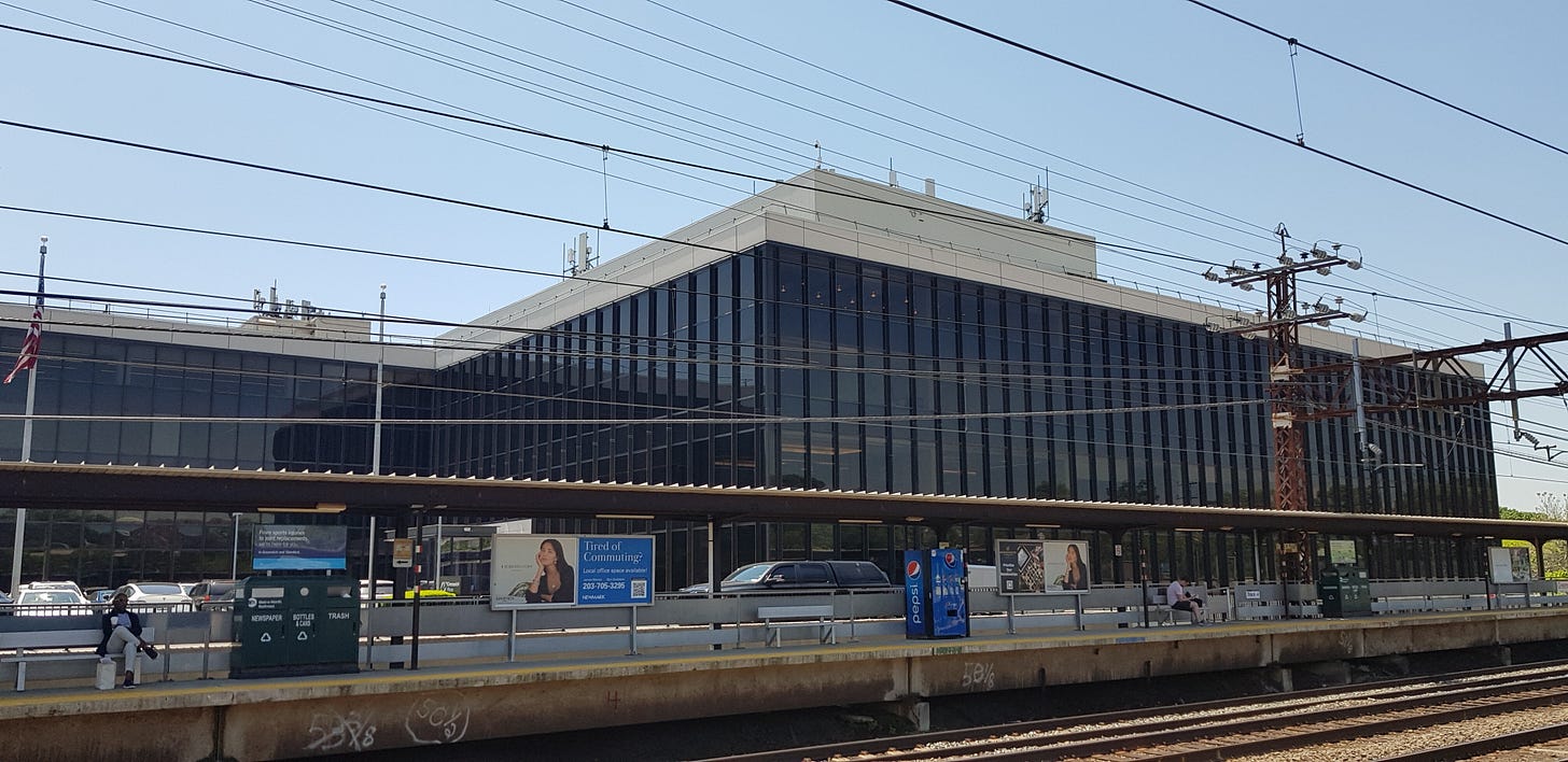 格林威治車站月台與軌道 格林威治車站月台與軌道