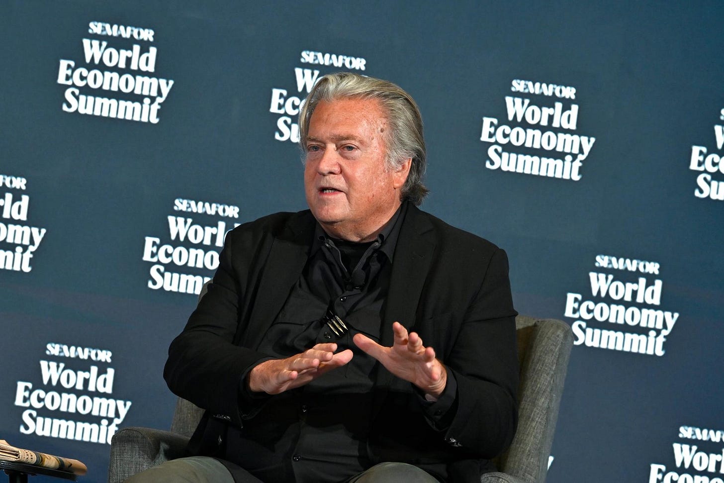 Steve Bannon. Steve Bannon.