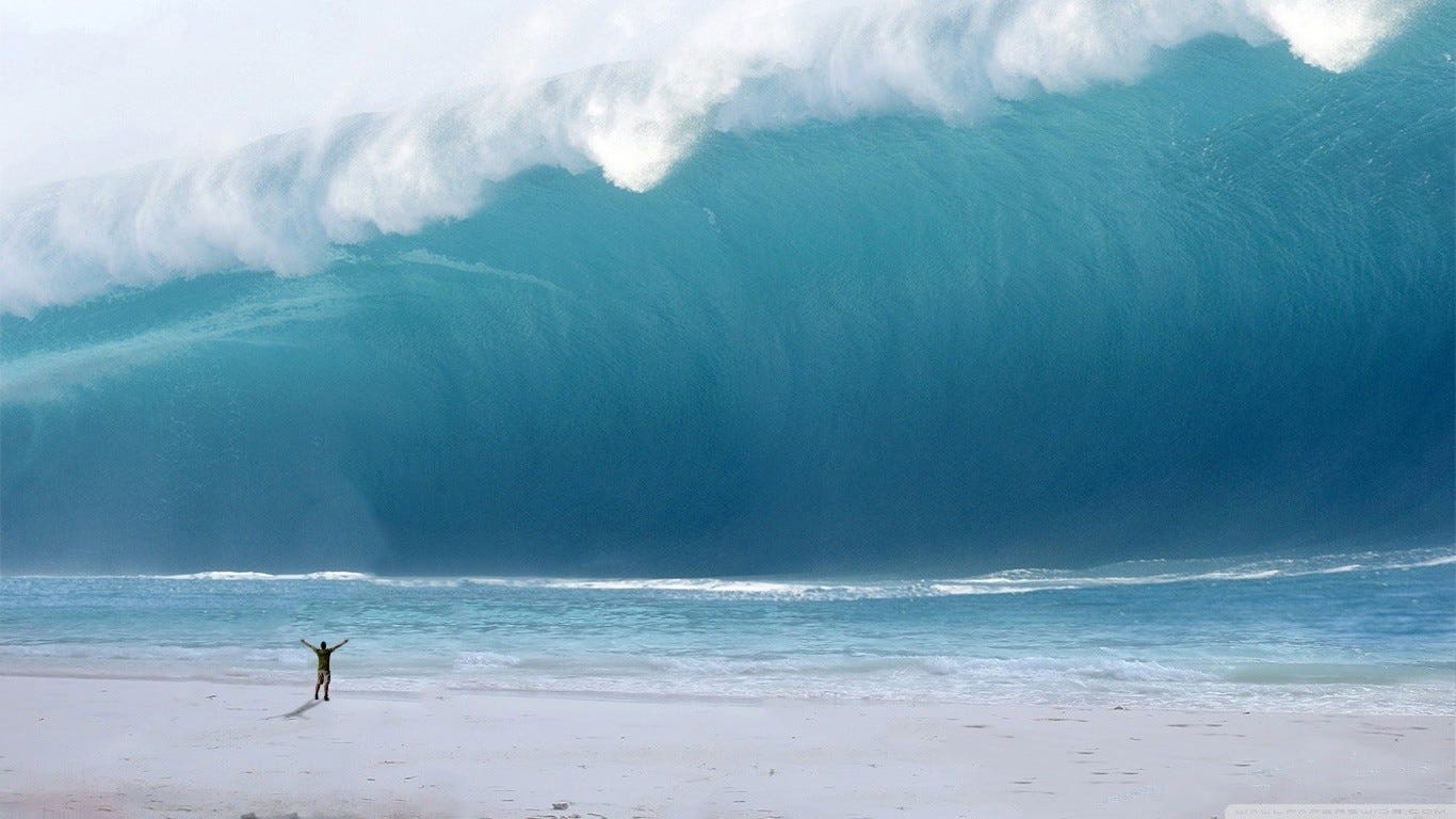 Create comics meme "tsunami , tsunami in Japan 2011, wave " - Comics - Meme-arsenal.com
