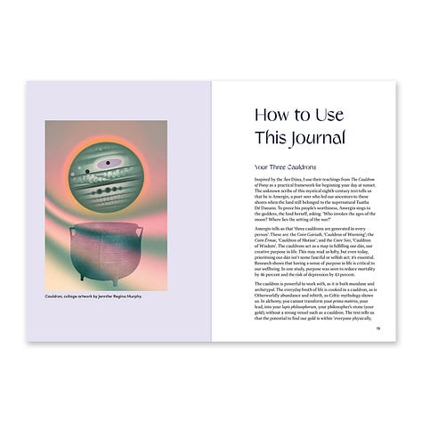 Photos of the Sunset Journal interior