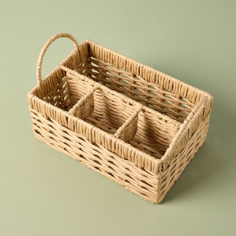 Woven Flatware Caddy - Hearth &#38; Hand&#8482; with Magnolia, 3 of 5