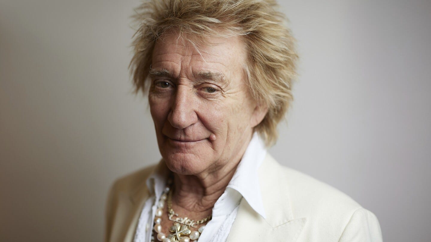 At 79, Rod Stewart shows no signs of slowing down, with a ...