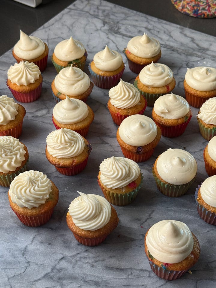 mini funfetti cupcakes recipe