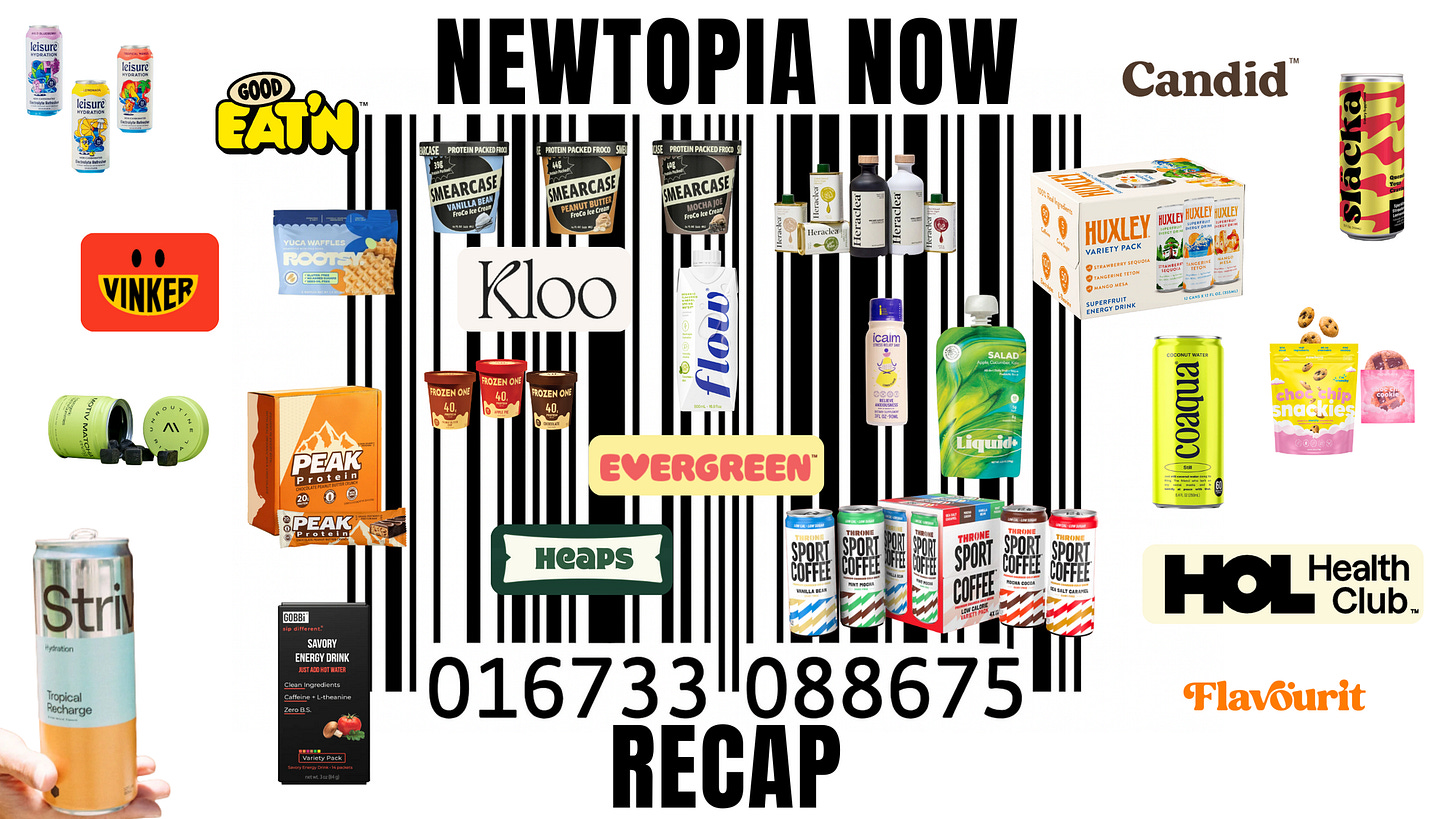 CPG Connect // Vol. 9: Newtopia Now Finds, 9-Figure Shakes & Billion-Dollar Brews