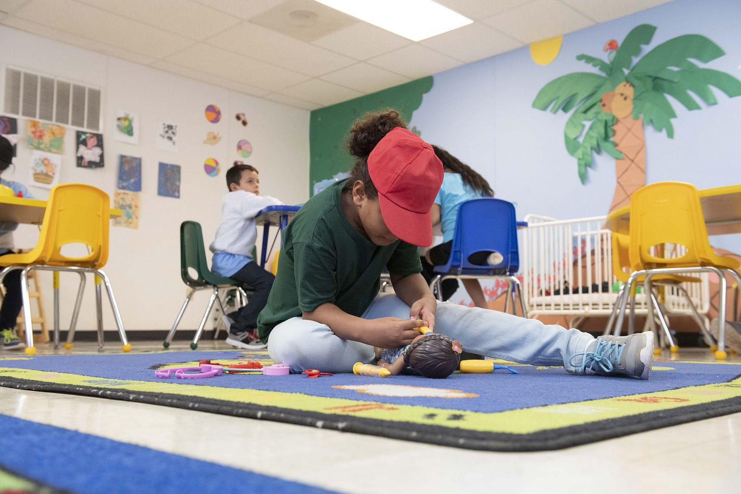 Inside an ICE family detention facility in Texas Inside an ICE family detention facility in Texas