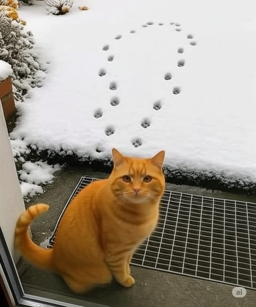 A Cat With a Mind of His Own!