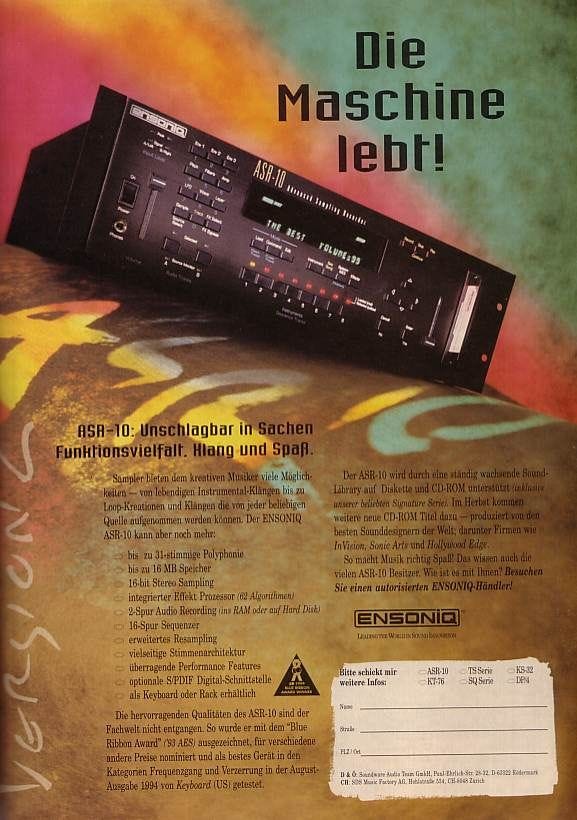 I Wrote 2500 Words About the Ensoniq Mirage, EPS 16+, and ASR-10