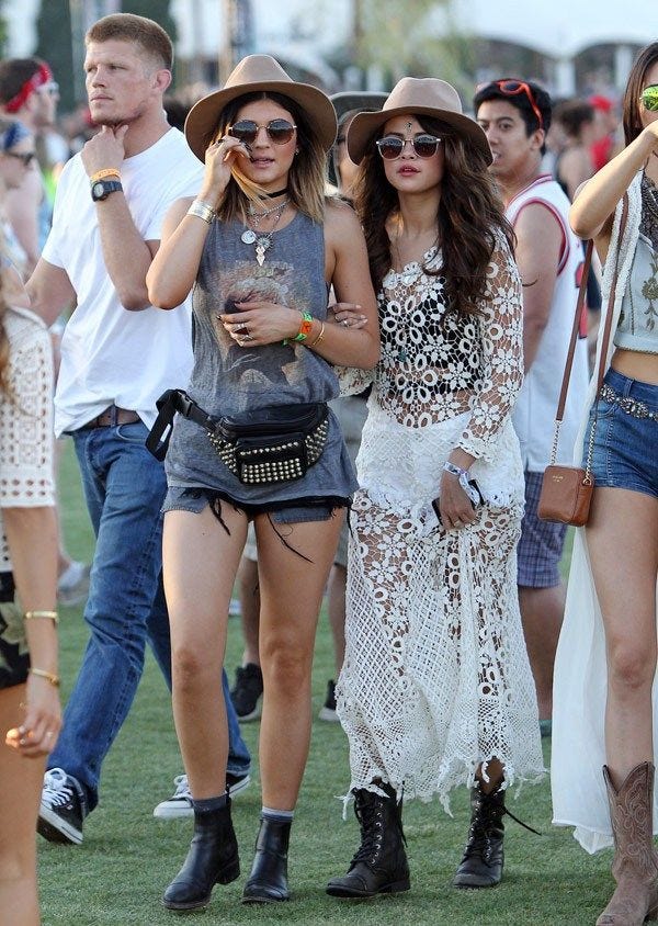 Selena Gomez, Kendall Jenner & More At Coachella 2014