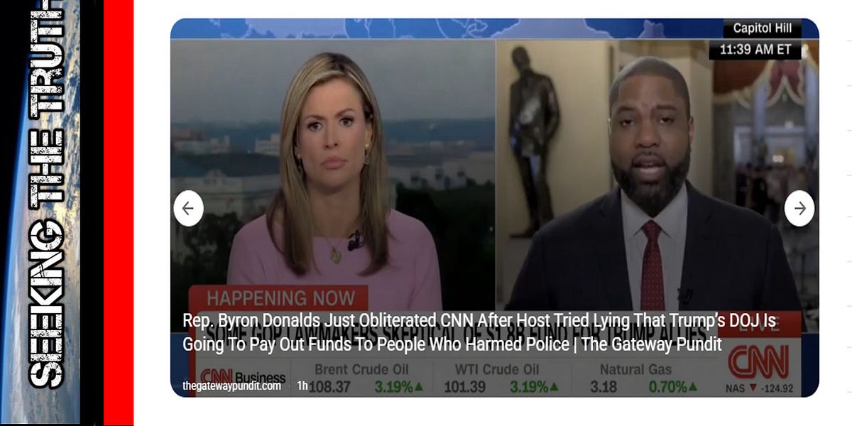 🔥 Byron Donalds HUMILIATES CNN Host Over Trump’s DOJ Fund Live On Air! 😱