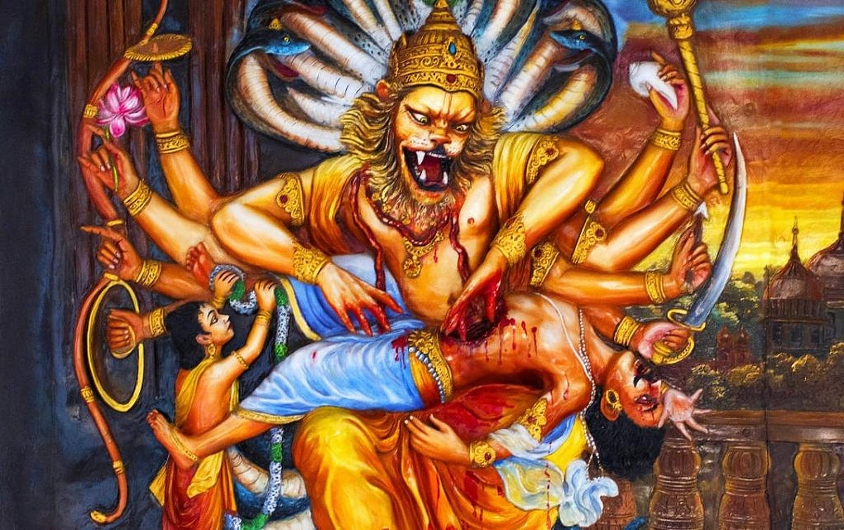 A leonine tale for Holi: Could the Asiatic Lion have inspired the figure of  Narasimha?