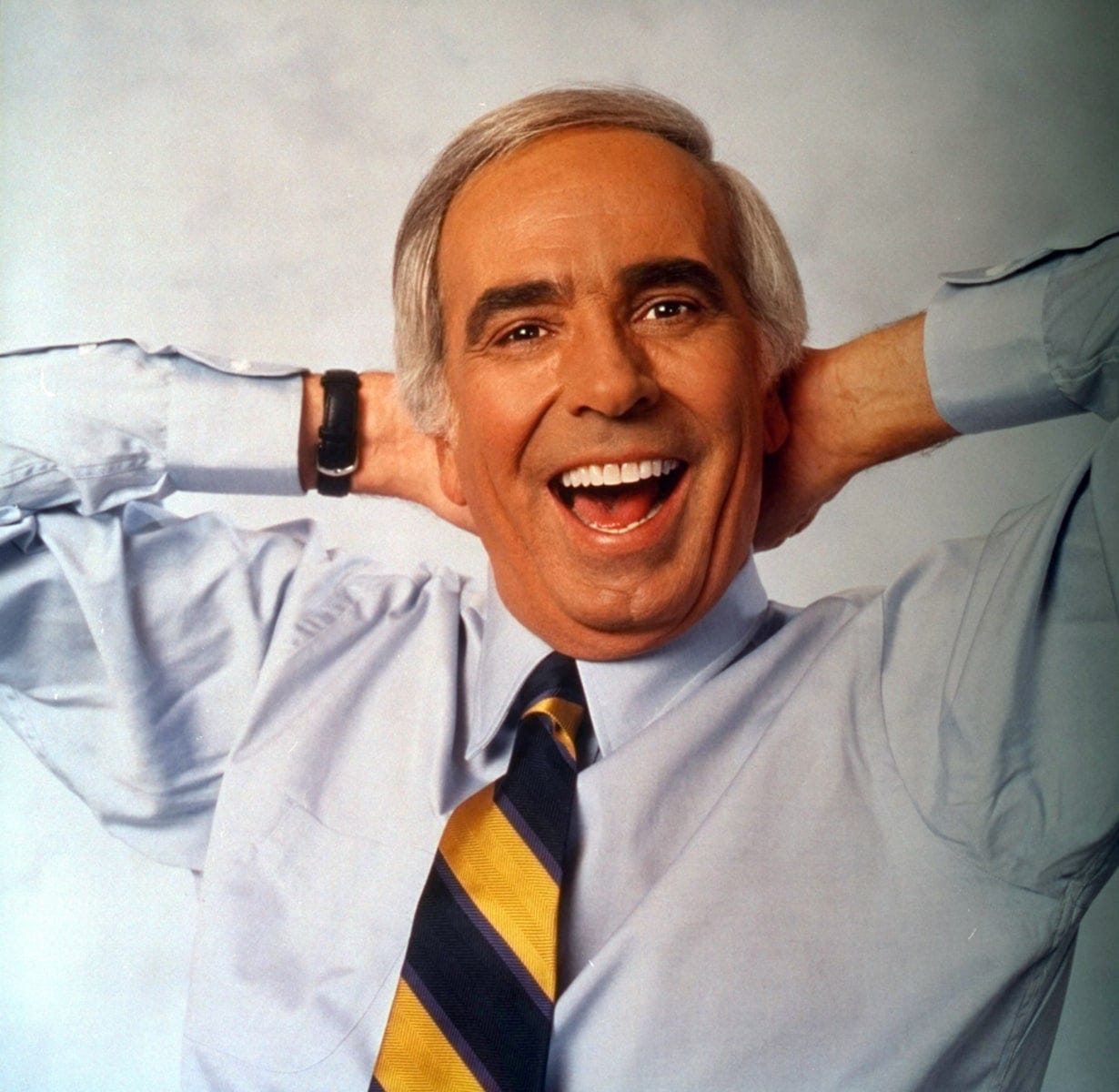 Talk-show host Tom Snyder, c. 1997