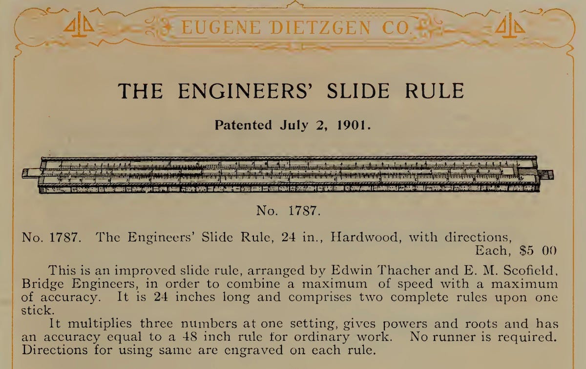 Rule 49 The Scofield Engineer's Slide Rule - by Mike Syphers