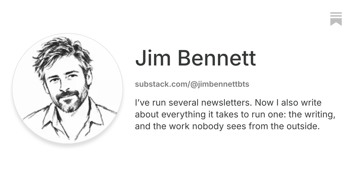 Jim Bennett | Substack