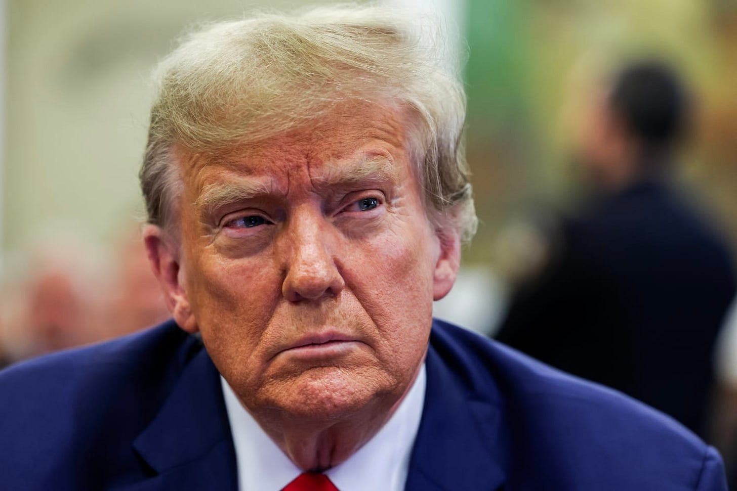Trump says 'the Black people' like him because he's been 'discriminated  against' in the legal system