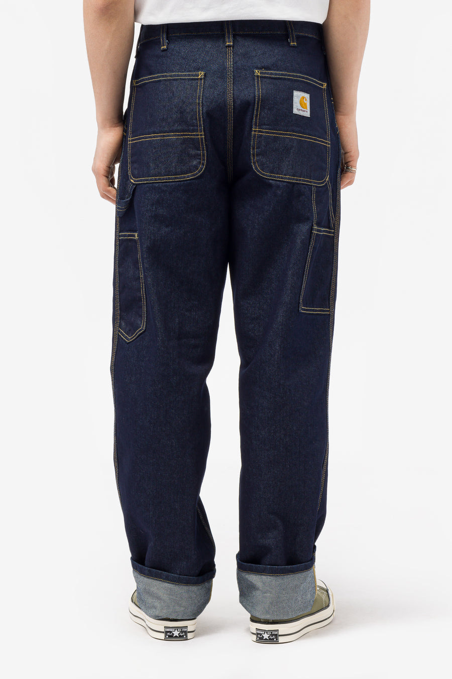Carhartt WIP Single Knee Pant in Blue - Notre