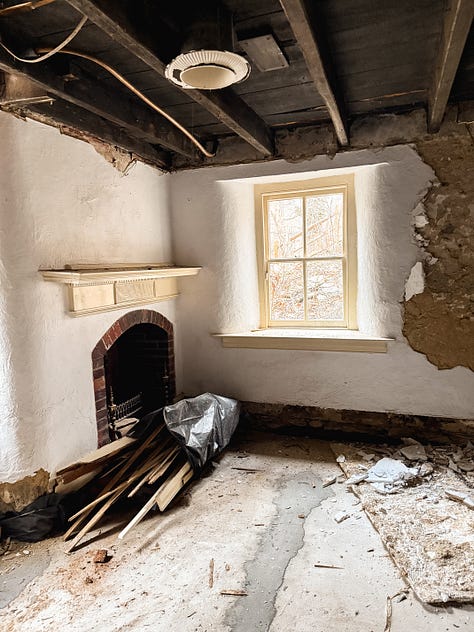 Restoration and renovation of interior of historic home in West Chester Pennsylvania