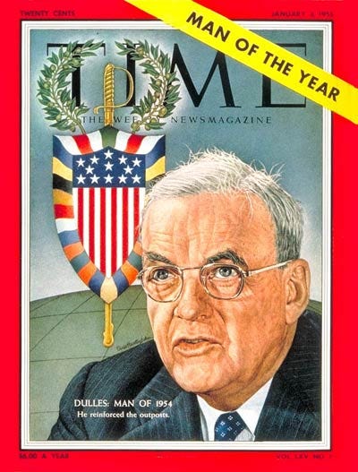 Secretary of State John Foster Dulles