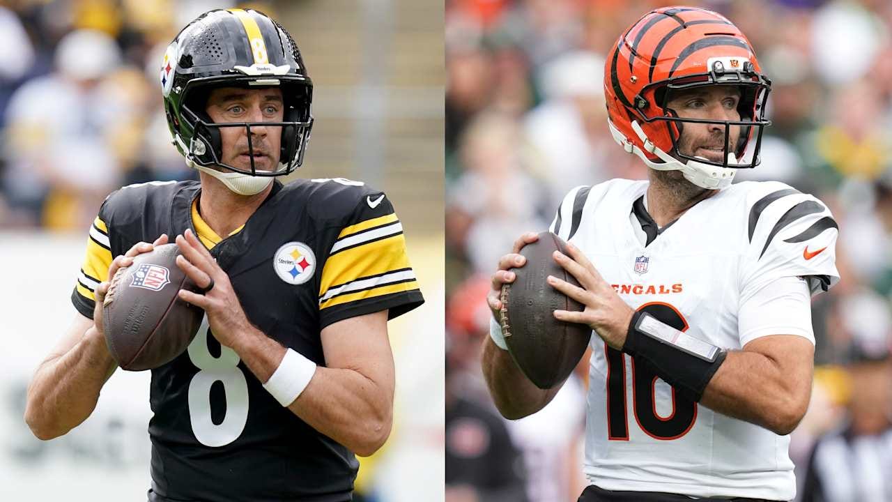 Steelers' Aaron Rodgers, 41, happy to face Bengals' Joe Flacco, 40: 'I  think it's great for all the old guys'
