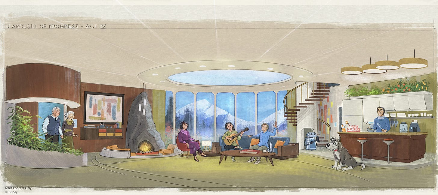 Rendering of Carousel of Progress new finale scene Rendering of Carousel of Progress new finale scene