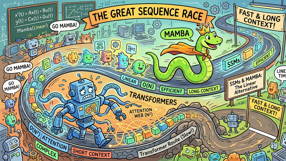 The Sequence Knowledge #858: How State Space Models Went from Curiosity to Serious Transformer Competitor