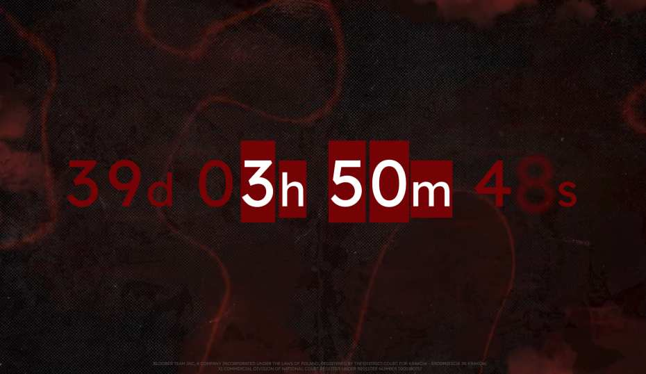 Bloober's mysterious timer.