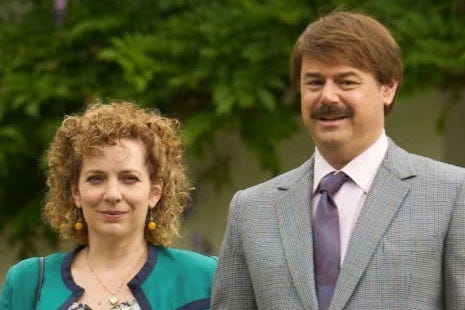 Danny Dyer and Katherine Parkinson's simmering love story is the hottest  thing about Rivals | The Independent