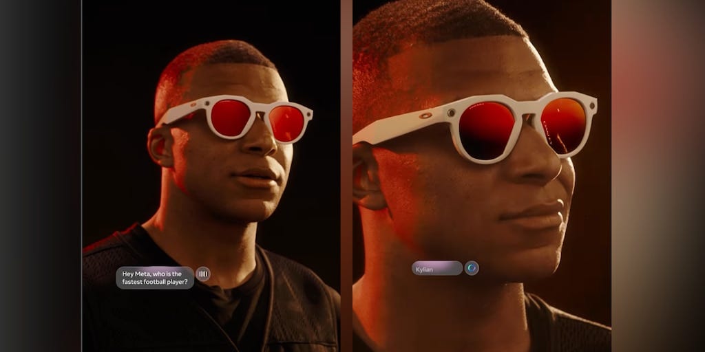 Lanzan Oakley Meta, las nuevas gafas deportivas con IA, valen 399 dólares,  Kylian Mbappé como protagonista y mucho más - Infobae