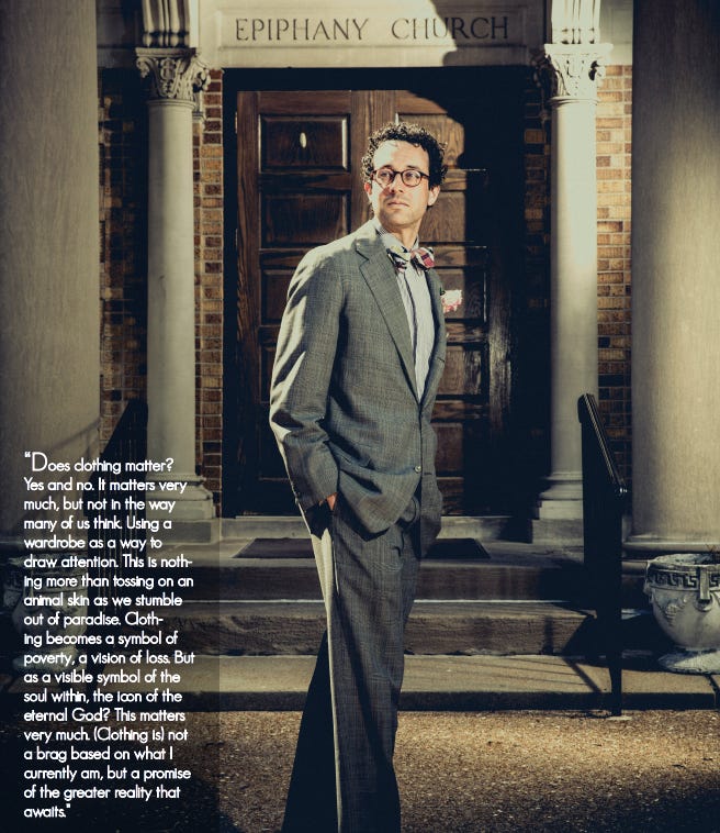 The art of dress - by The Rev. Michael Rennier