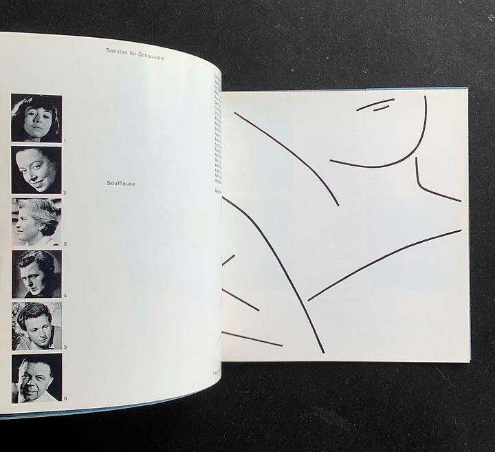 Armin Hofmann, Stadt-Theater Basel: Saison 1958/59, Stadt-Theater Basel, 1958 [typoswiss]