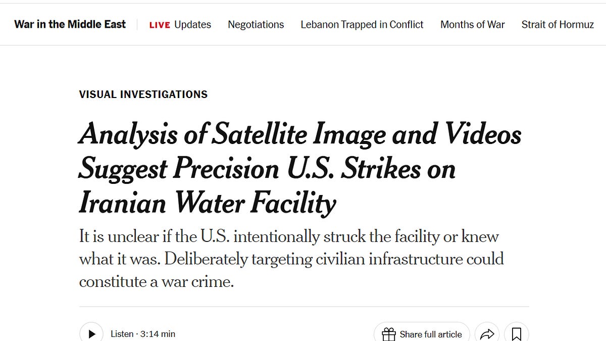 War Crimes Seem to Be Official US Policy Now