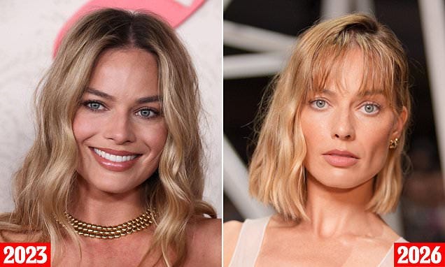Margot Robbie sparks Ozempic rumors after fans notice her shrinking frame  at Paris Fashion Week | Daily Mail Online