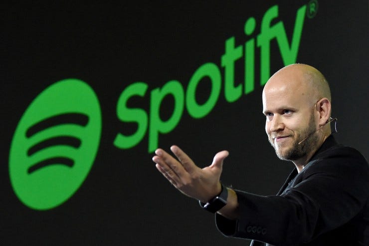 Spotify daniel ek