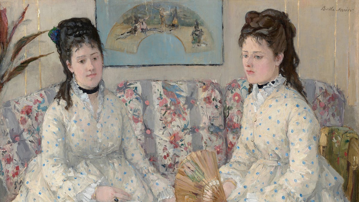 The Sisters by Berthe Morisot