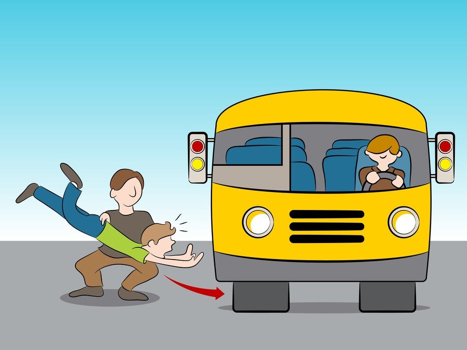 Leaders: Never Throw Anyone Under the Bus Leaders: Never Throw Anyone Under the Bus