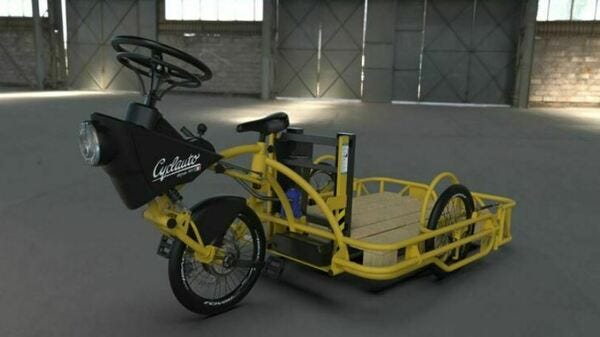 Le vélo ferait-il aussi son entrée dans l'industrie de la logistique ?