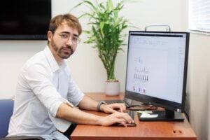 Rodrigo Pena, Ph.D., senior author, an assistant professor of biological sciences, FAU Charles E. Schmidt College of Science and a member of the FAU Stiles-Nicholson Brain Institute.