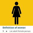 Woman: Adult Human Female's avatar