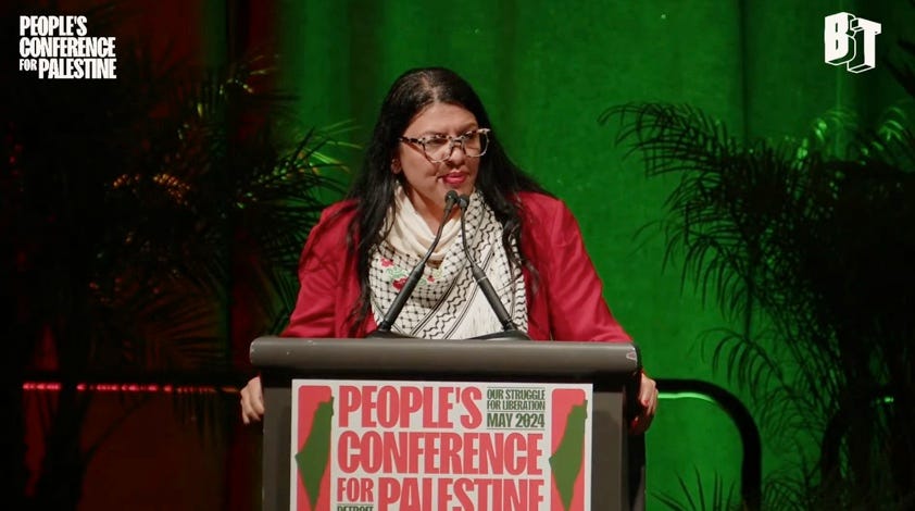 Rashida Tlaib Speaks at Conference Tied to Terrorist Group