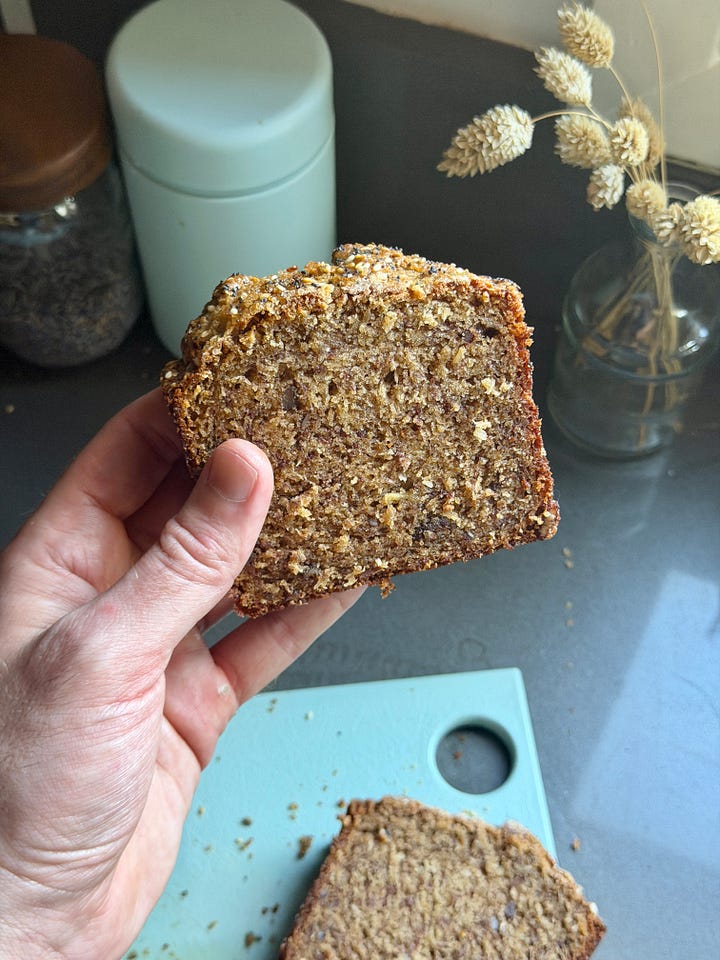 banana bread brown butter ginger
