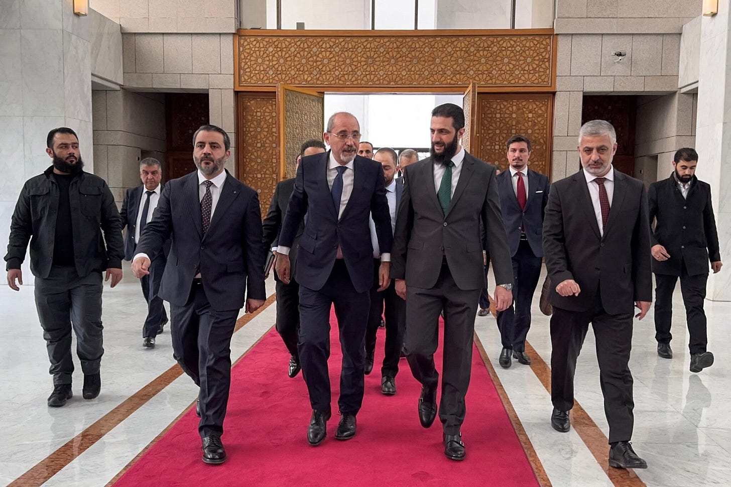 Arab diplomats flock to Damascus for meetings with new Syrian leader | The  Times of Israel