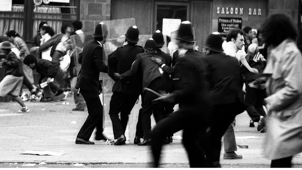 Brixton Riots Injuries Brixton Riots - Tracing London