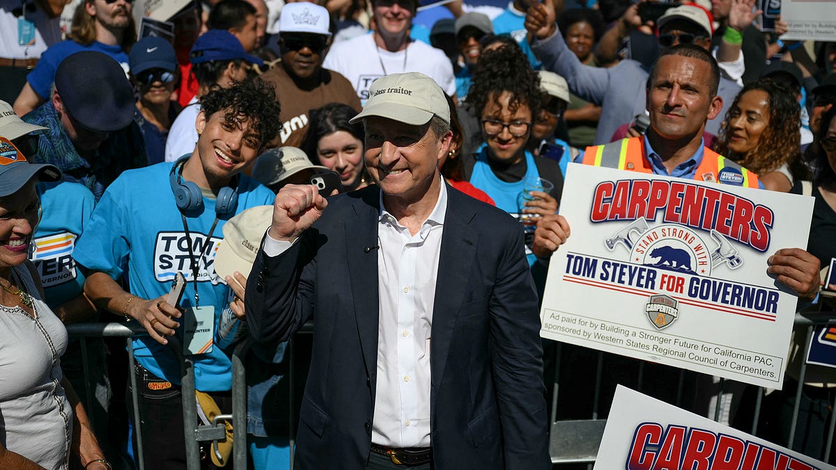 California Progressives Bet on Billionaire ‘Class Traitor'