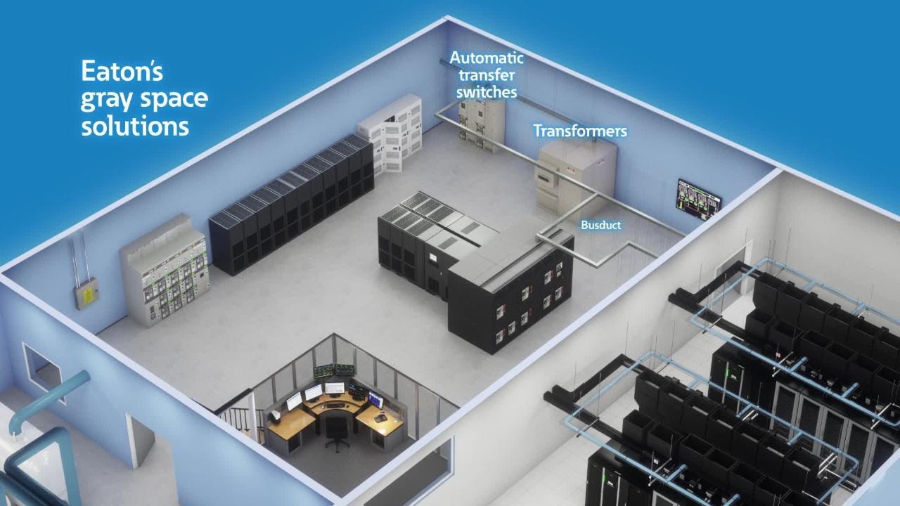 Data center facilities | Infrastructure | Grey space | Eaton