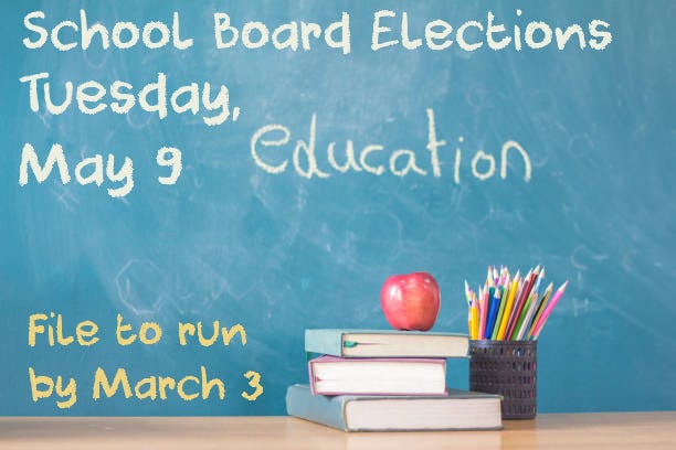 School Board Election Deadline