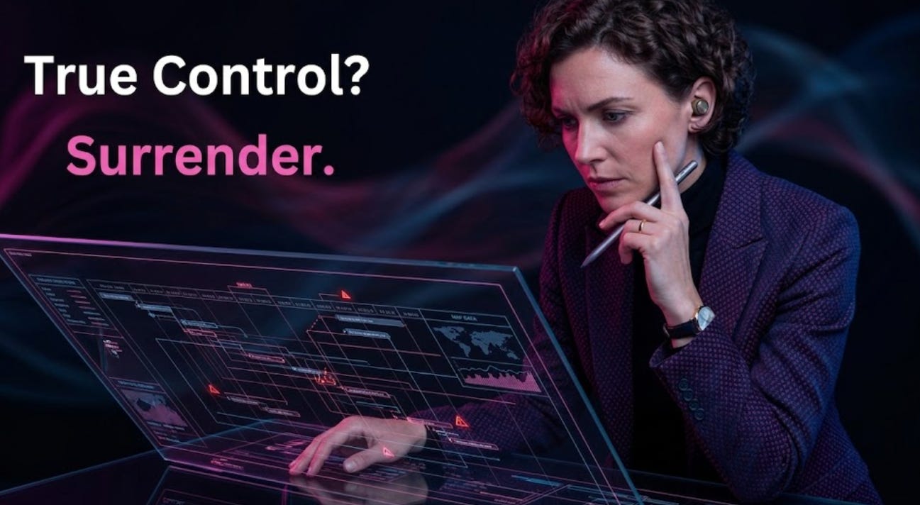 true control of your life: surrender