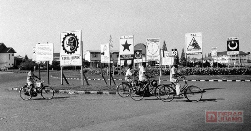 Menilik Kembali Pemilu 1955 Sebagai Pemilu Paling Demokratis di Indonesia  Hingga Kini | DERAP JUANG